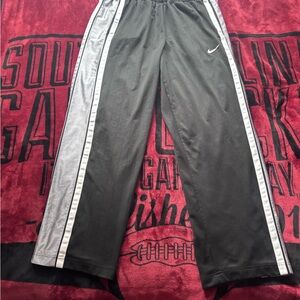 Nike Kids Black and Gray Athletic Pants